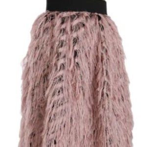 NWT - Dolce & Gabbana Large Fringe Skirt - Italian 42